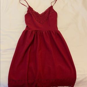 Three Pink Hearts Dress